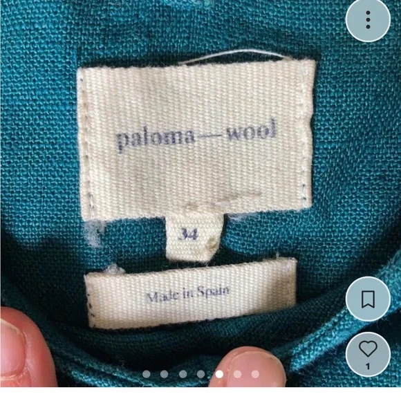 Paloma Wool Tabule Top sz 34 - Picture 5 of 6